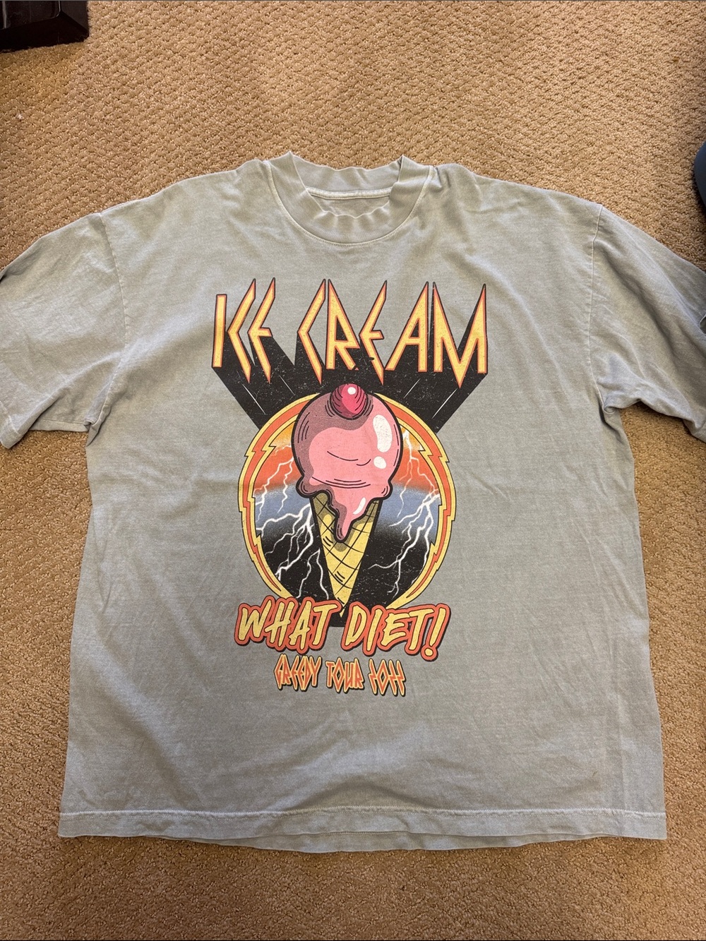 Superfresh Ice Cream Greedy Tour Tshirt